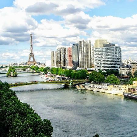 Luxe Eiffel Tower And Seine River Leilighet Paris Eksteriør bilde